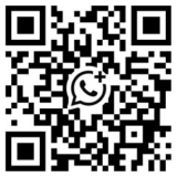 WhatsApp QR code — scan to chat with Sapura Industrial HR